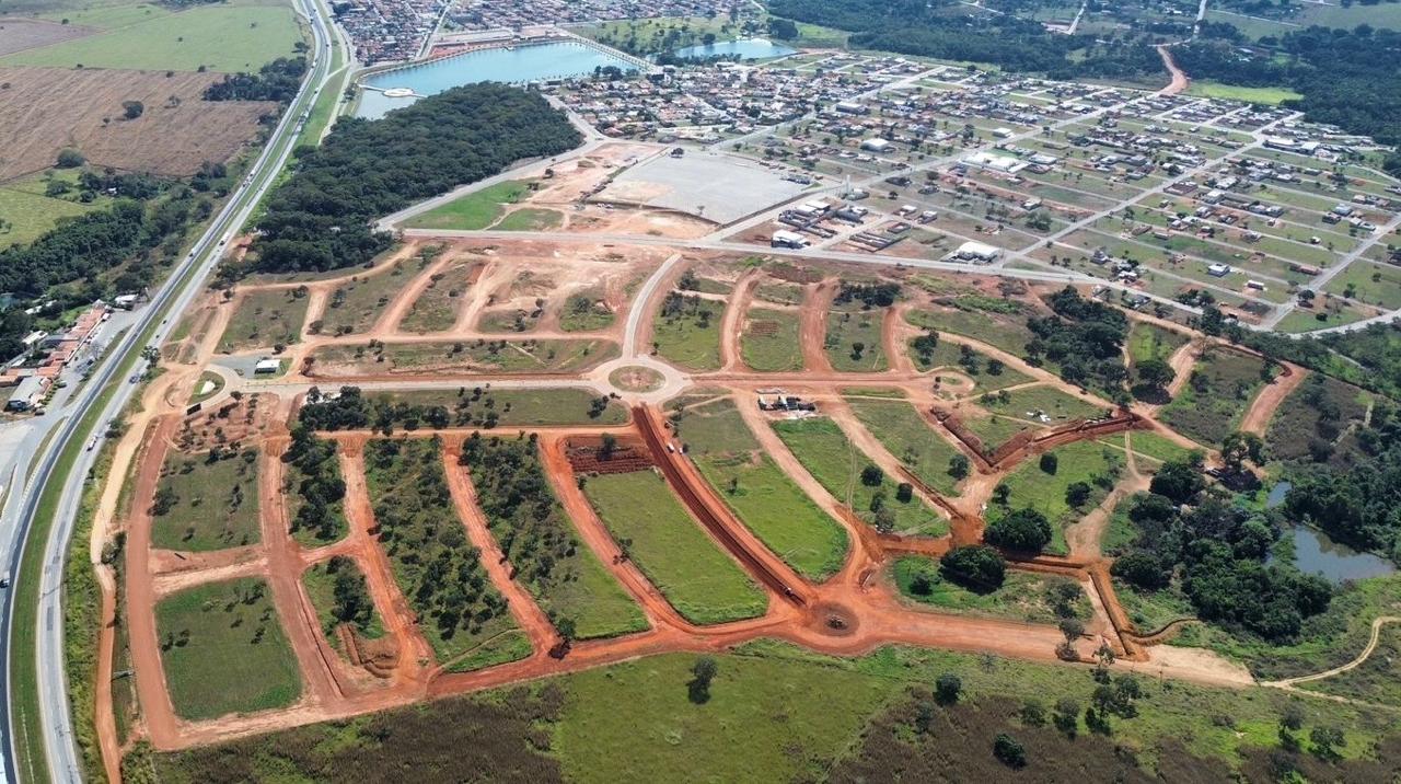 Cidade Parque das Águas em implantação